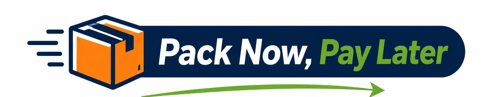 Pack Now, Pay Later logo